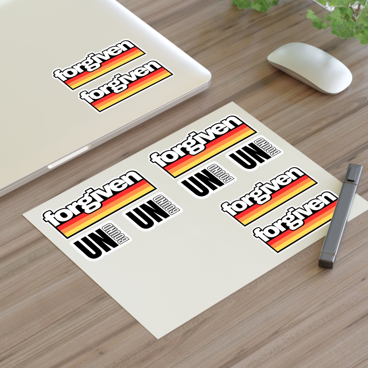FORGIVEN - STICKER SHEET