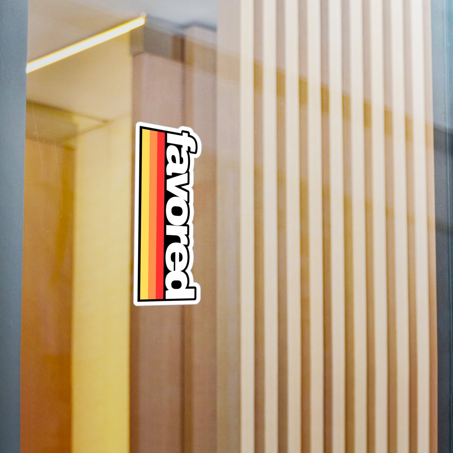 FAVORED - (KISS-CUT) VINYL DECALS