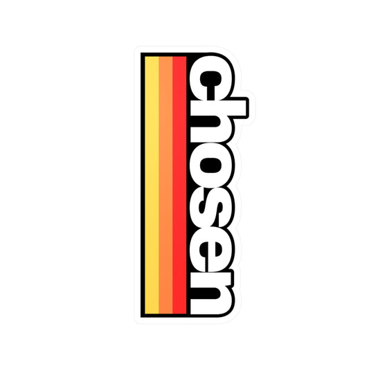 CHOSEN - (KISS-CUT) VINYL DECALS
