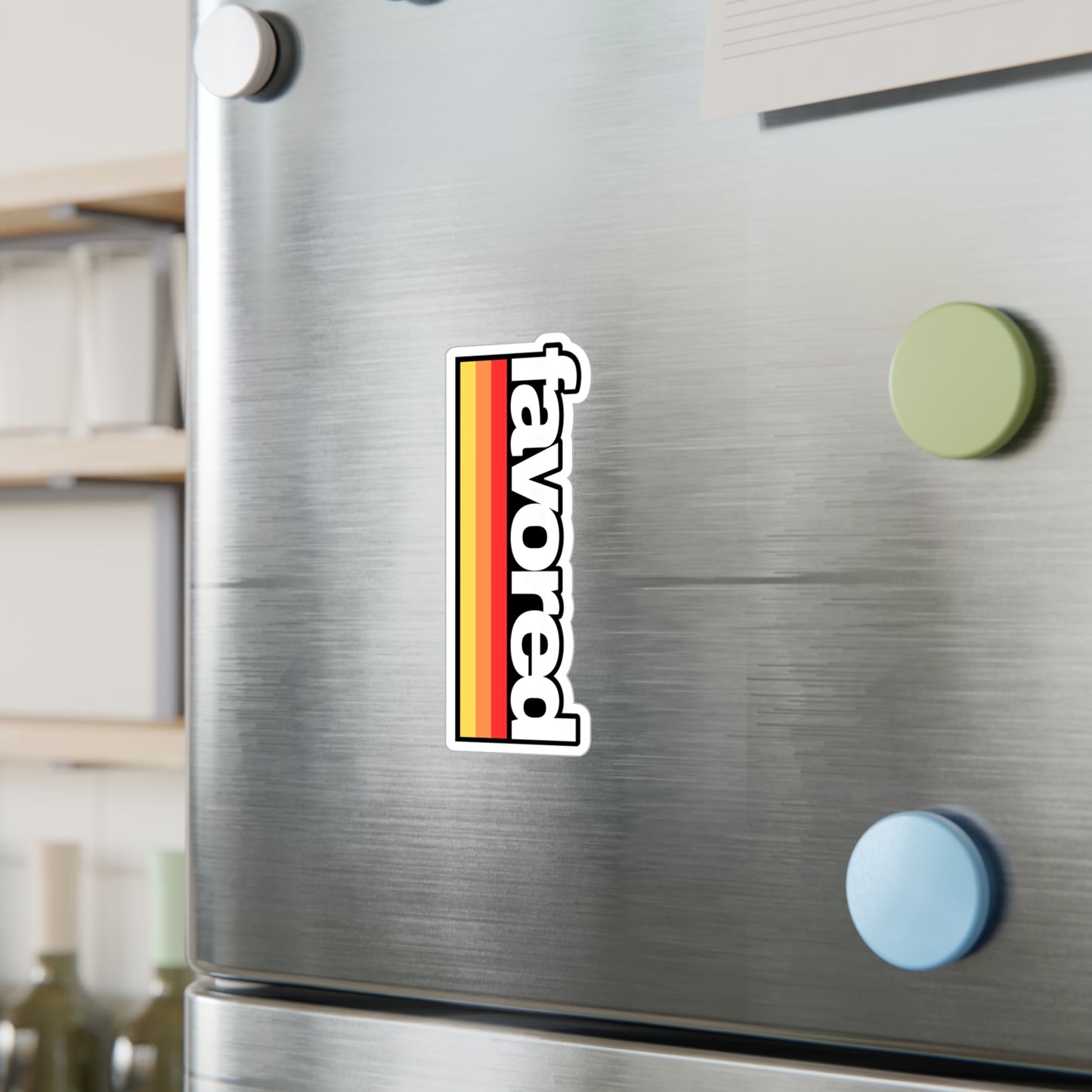FAVORED - (KISS-CUT) VINYL DECALS