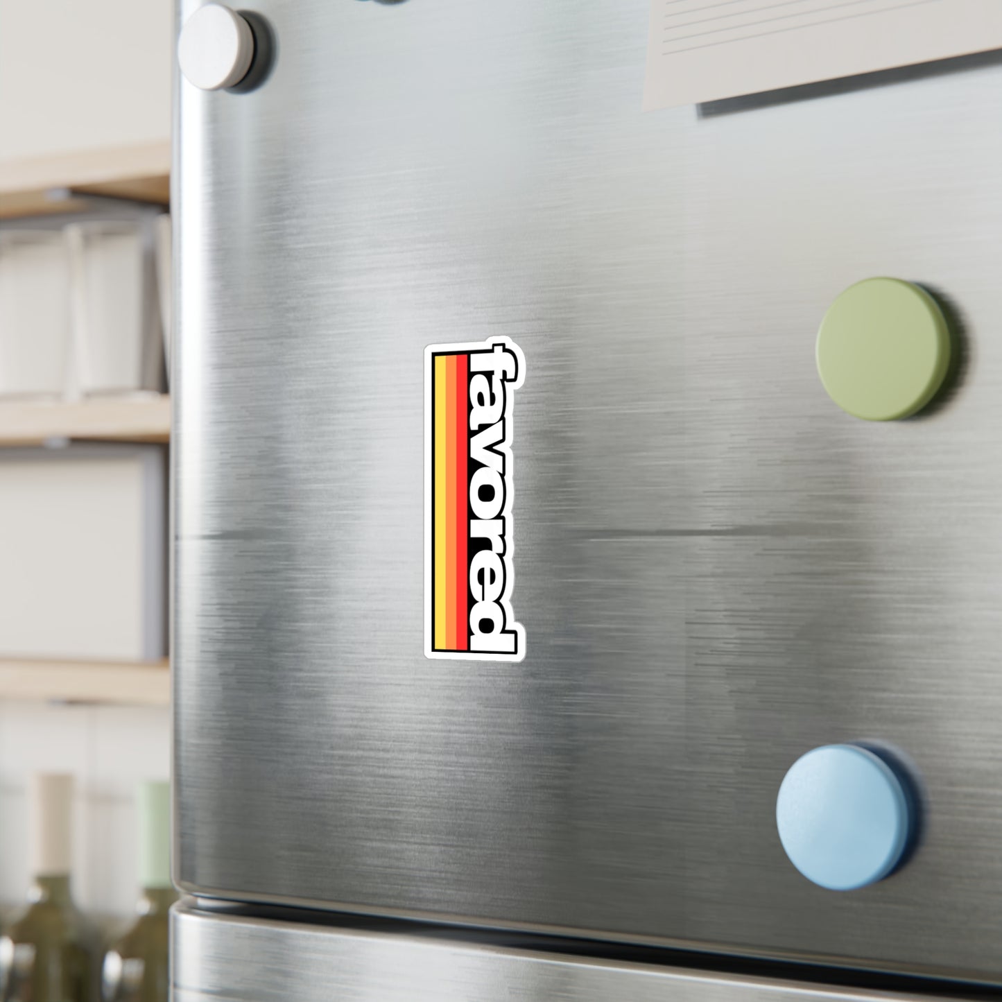FAVORED - (KISS-CUT) VINYL DECALS