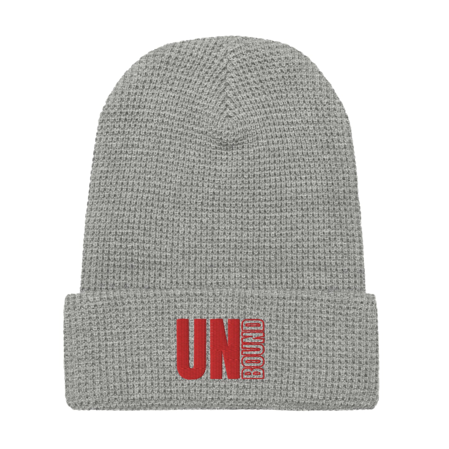 WAFFLE BEANIE - UNB (RED)