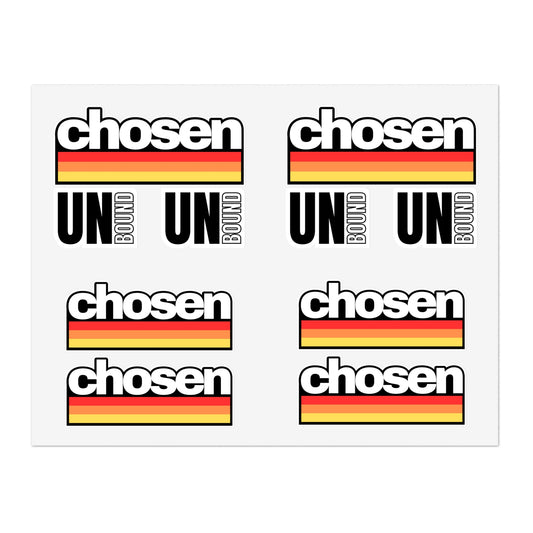 CHOSEN - STICKER SHEET