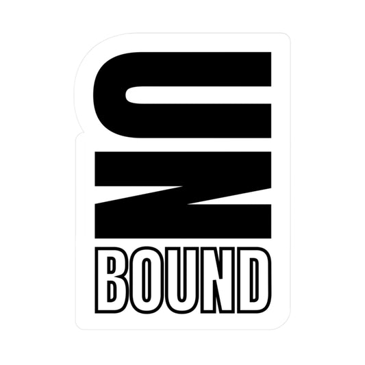 UNBOUND - (KISS-CUT) VINYL DECALS