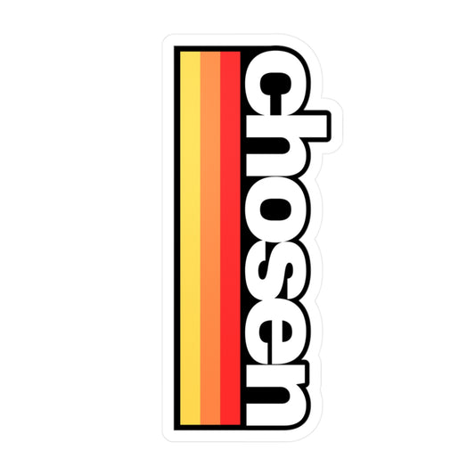 CHOSEN - (KISS-CUT) VINYL DECALS