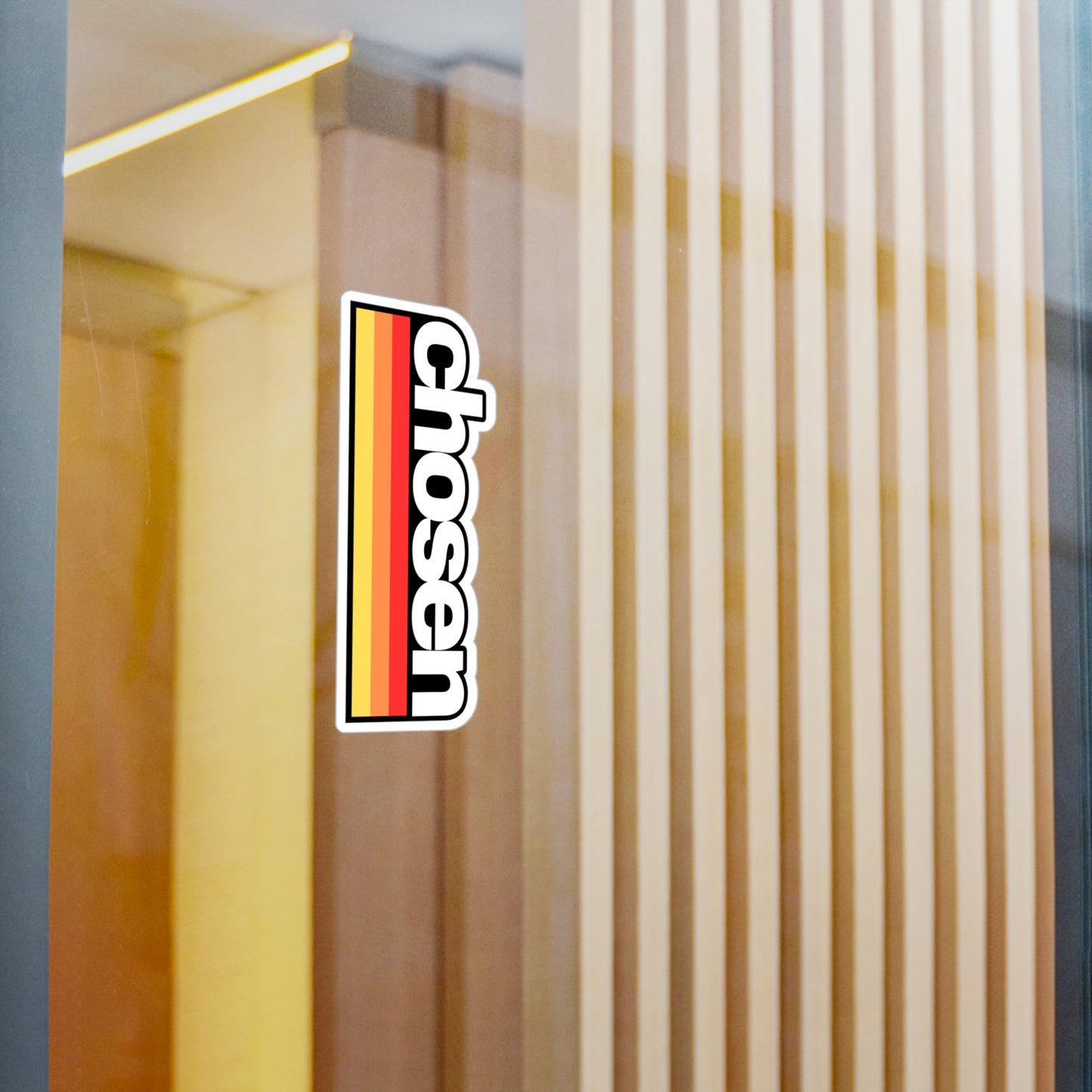 CHOSEN - (KISS-CUT) VINYL DECALS