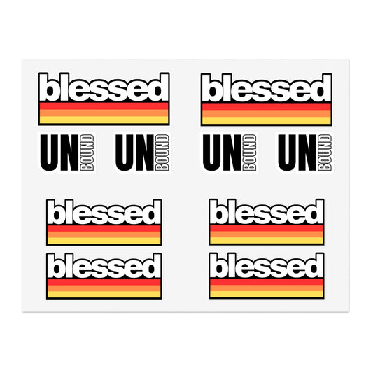 BLESSED - STICKER SHEET
