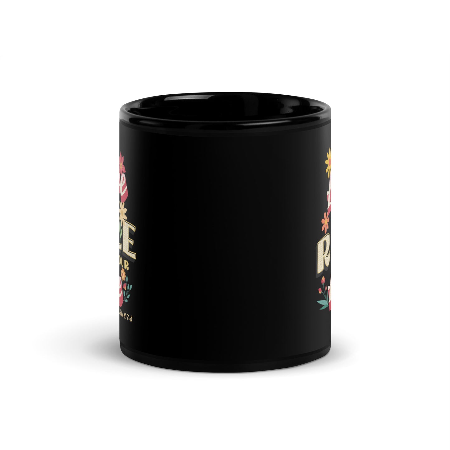 LET LOVE RULE - BLK Mug