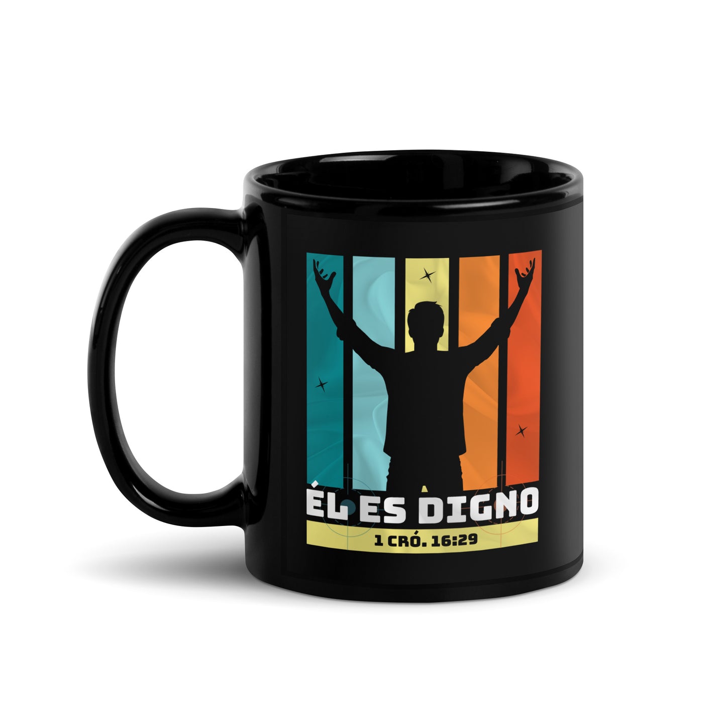 HE'S WORTHY (SPAN) - BLK Mug