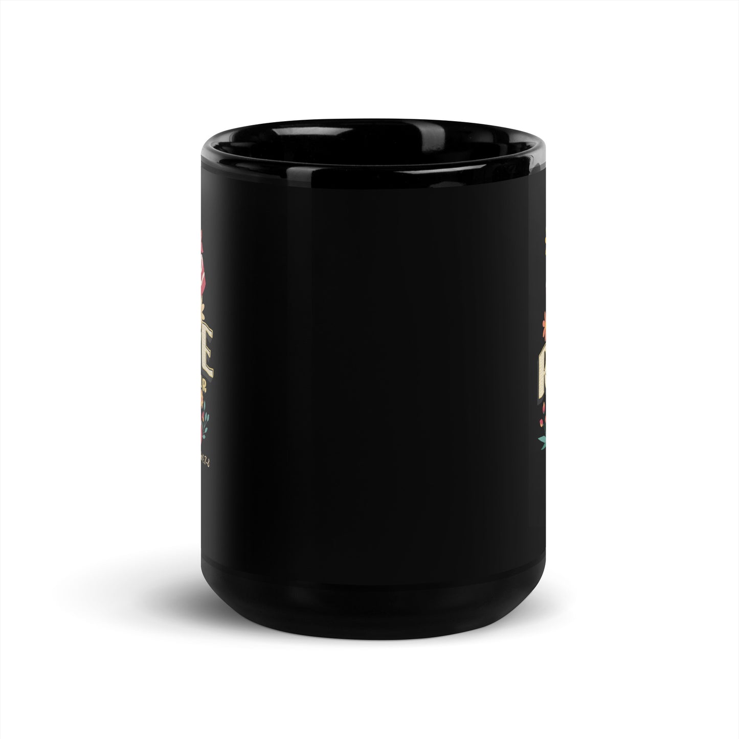 LET LOVE RULE - BLK Mug