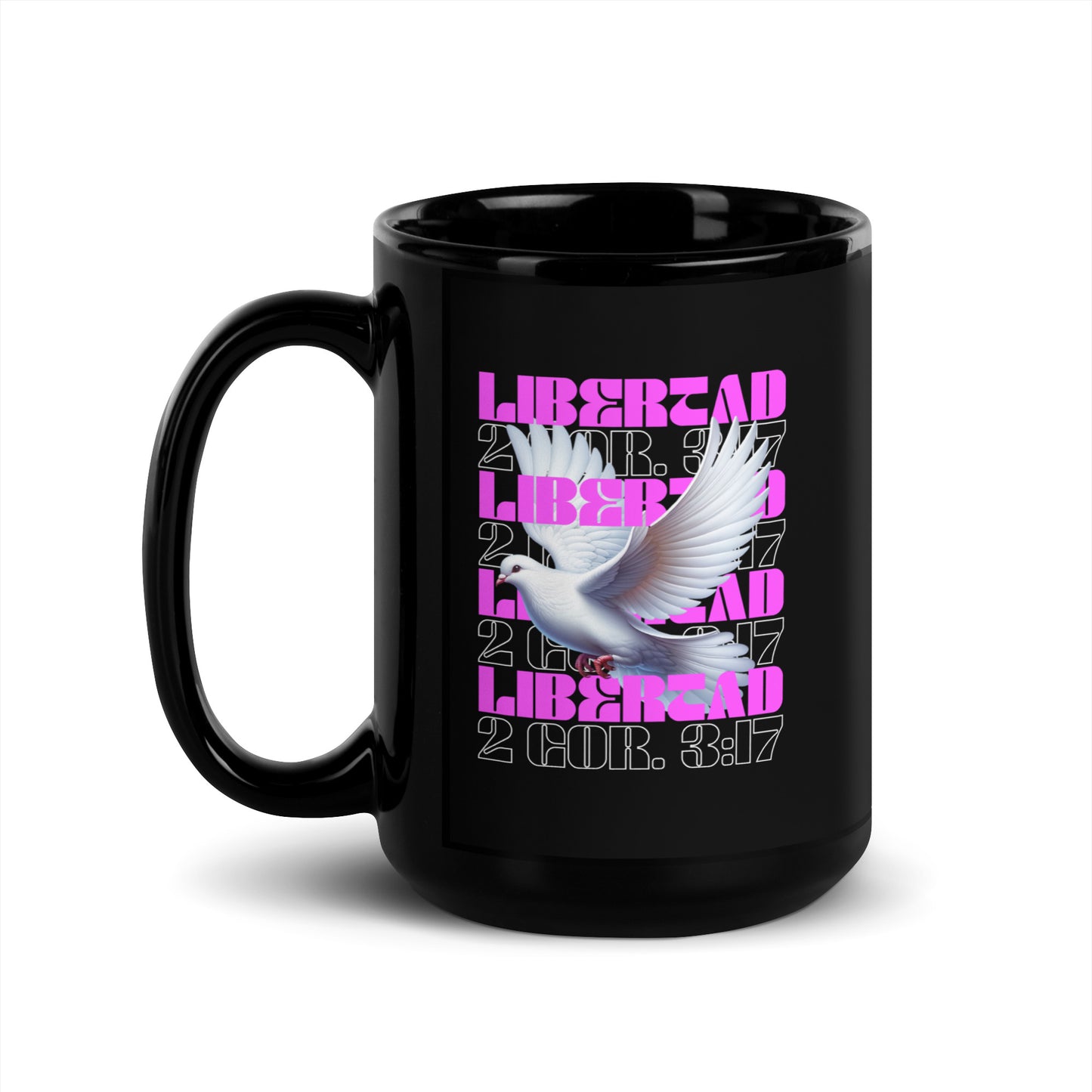 FREEDOM DOVE (SPAN) - BLK Mug