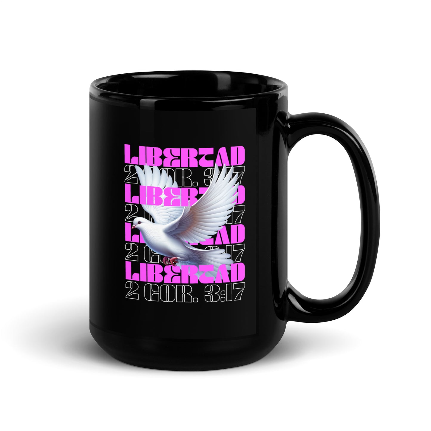 FREEDOM DOVE (SPAN) - BLK Mug