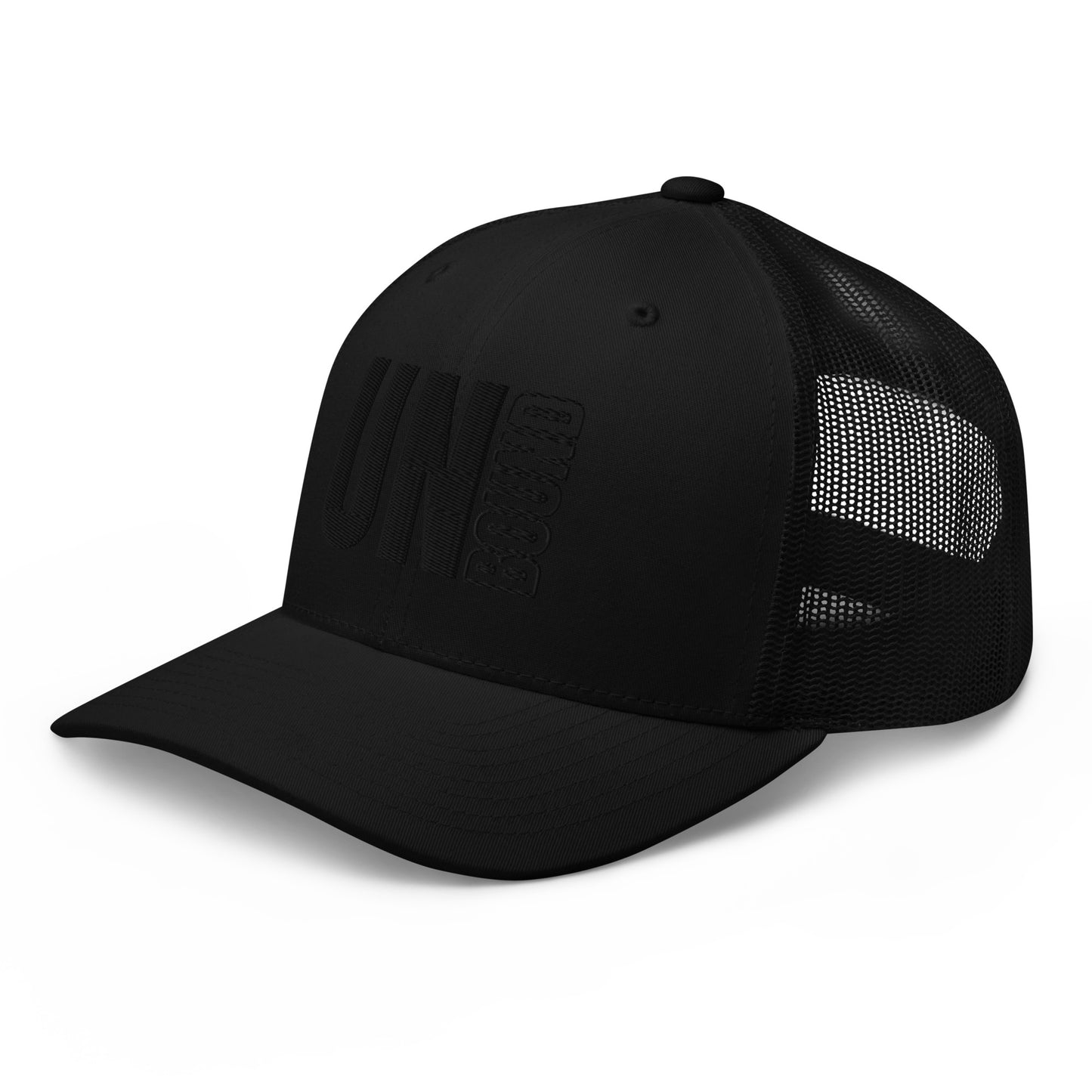 UNB TRUCKER BLK LOGO - 3D PUFF