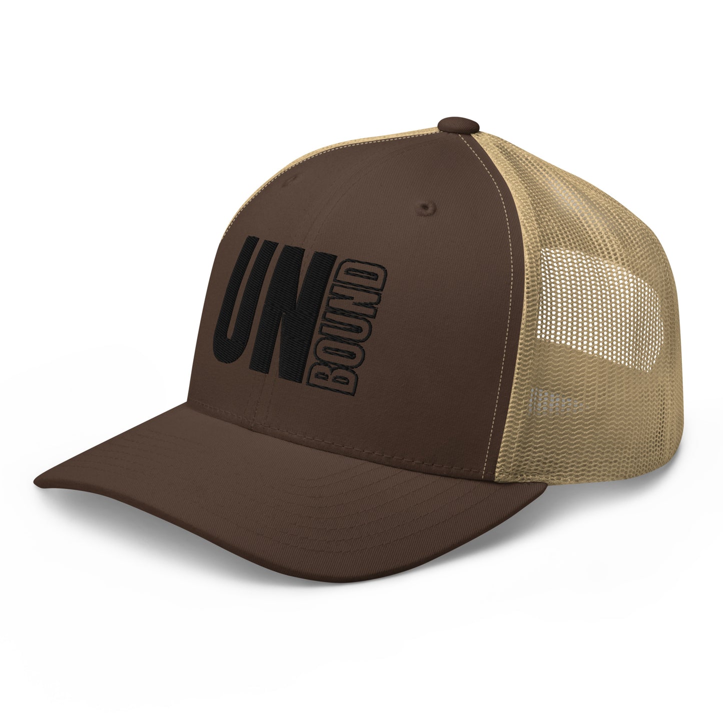 UNB TRUCKER BLK LOGO - 3D PUFF