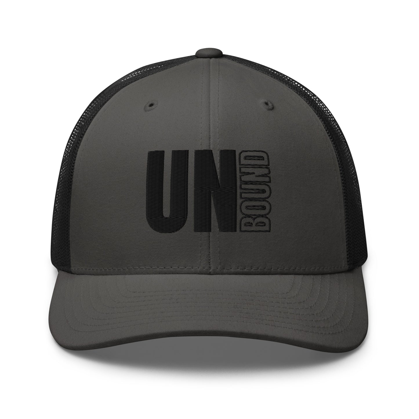 UNB TRUCKER BLK LOGO - 3D PUFF