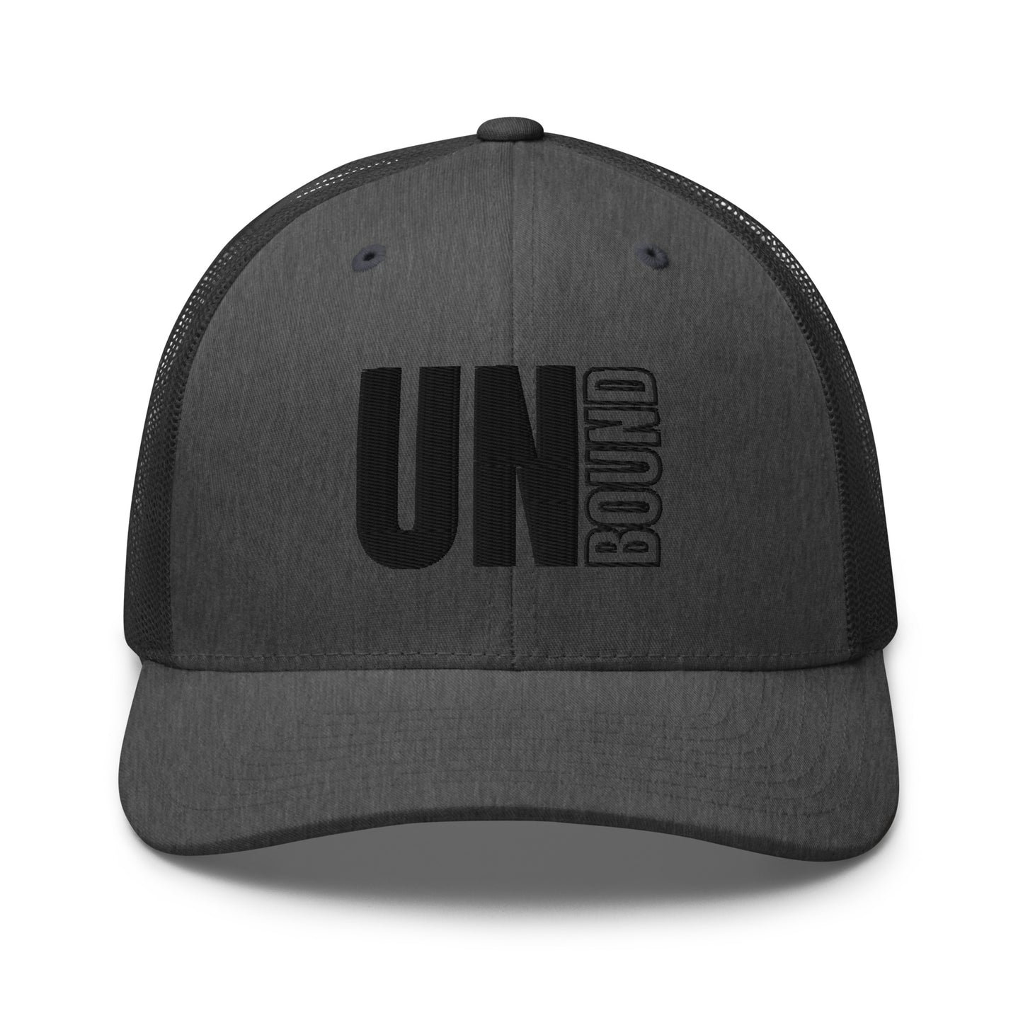 UNB TRUCKER BLK LOGO - 3D PUFF