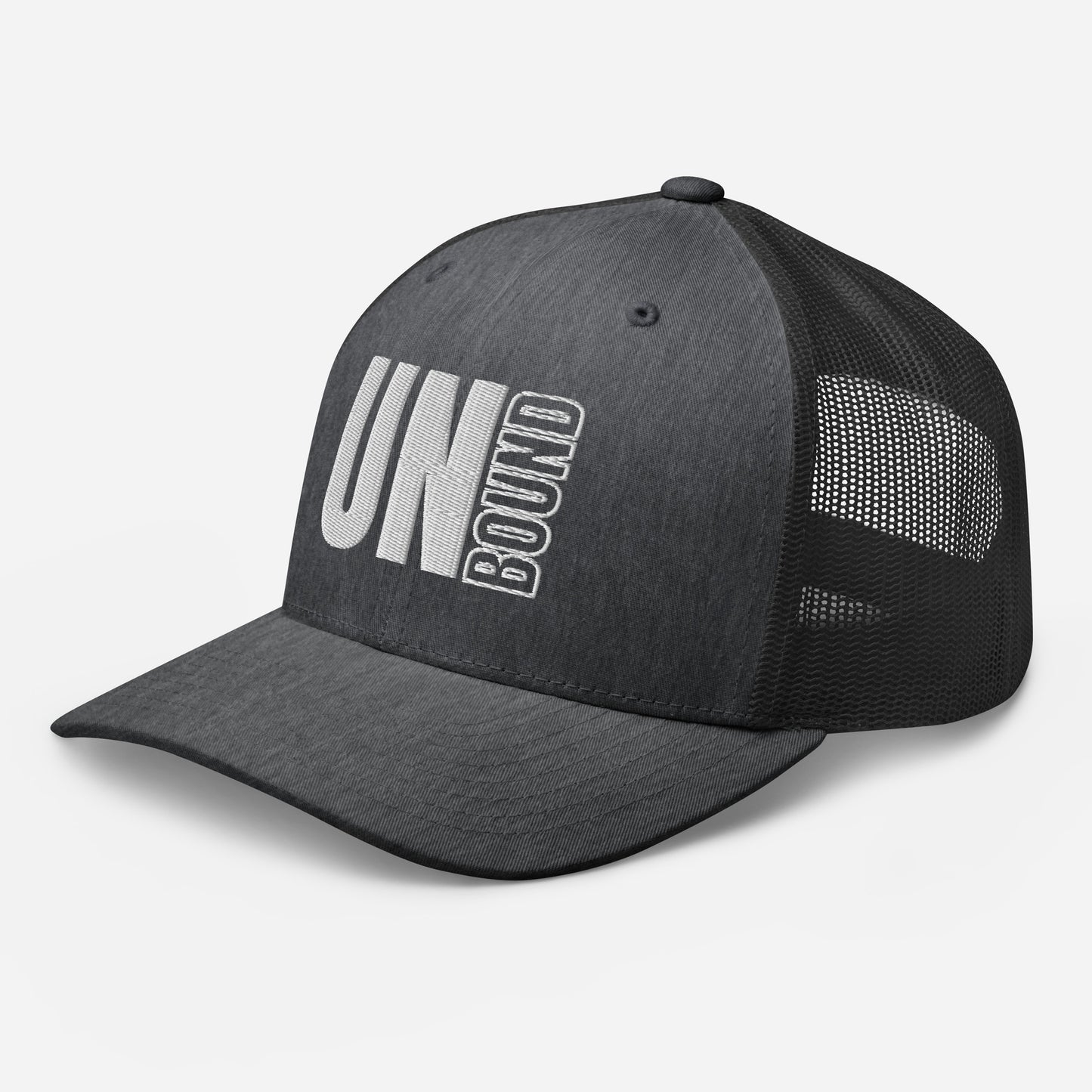 UNB TRUCKER - 3D PUFF (WHT)