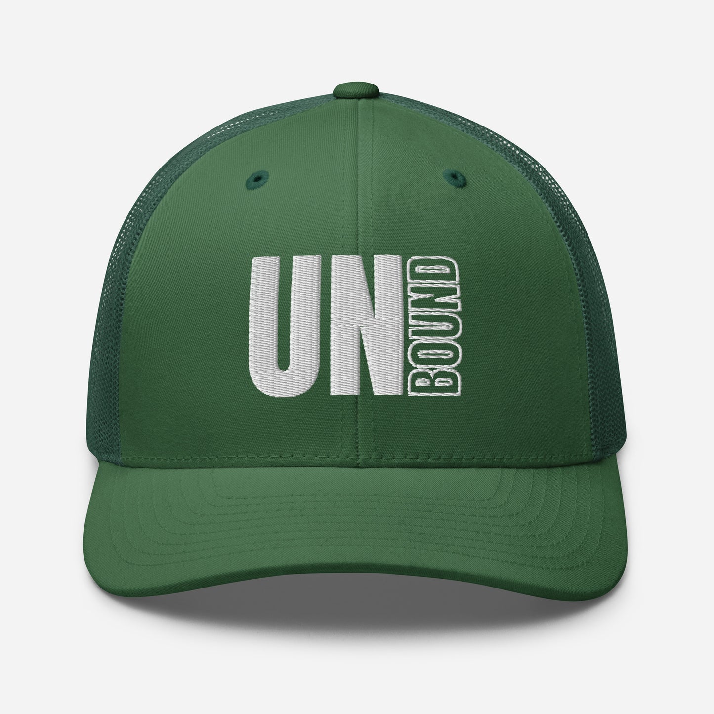 UNB TRUCKER - 3D PUFF (WHT)