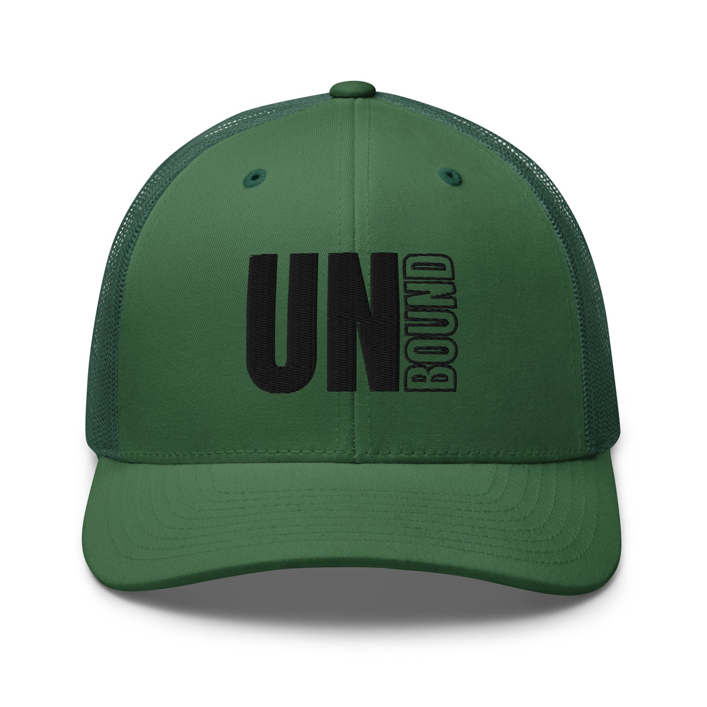 UNB TRUCKER BLK LOGO - 3D PUFF