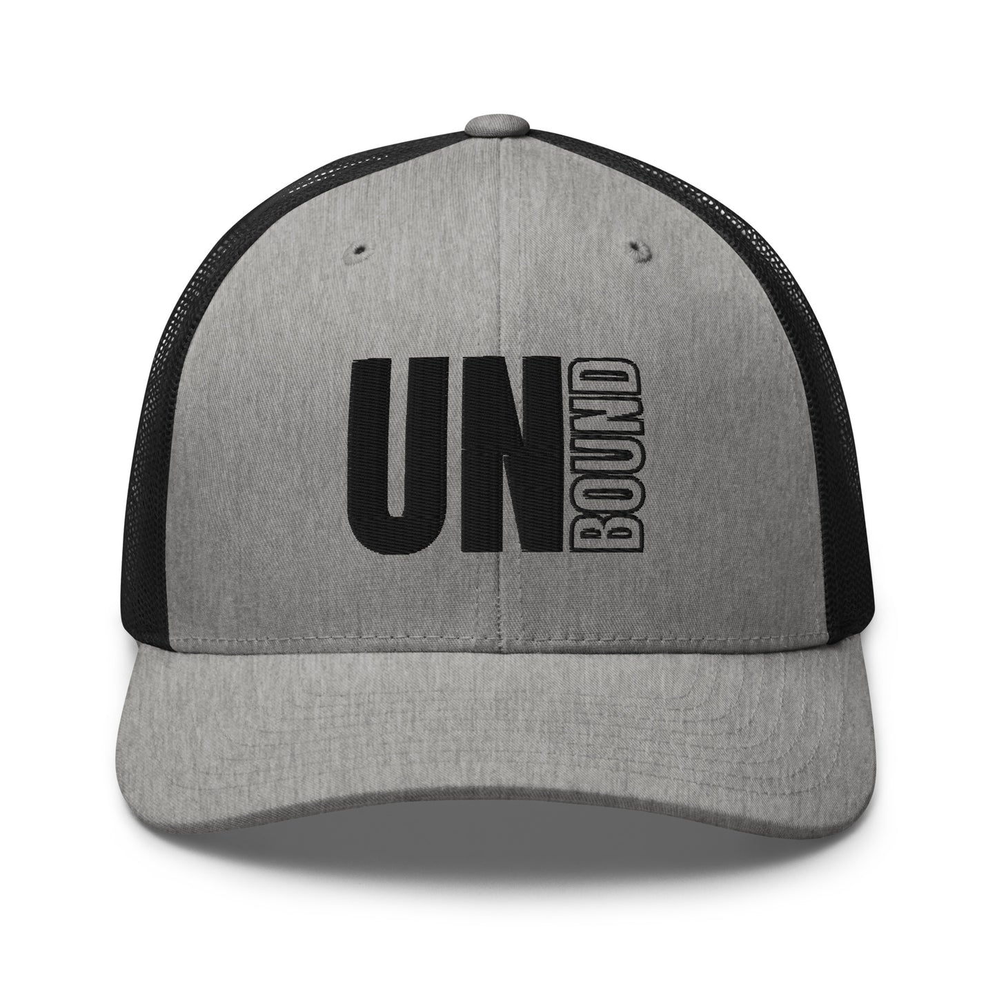 UNB TRUCKER BLK LOGO - 3D PUFF