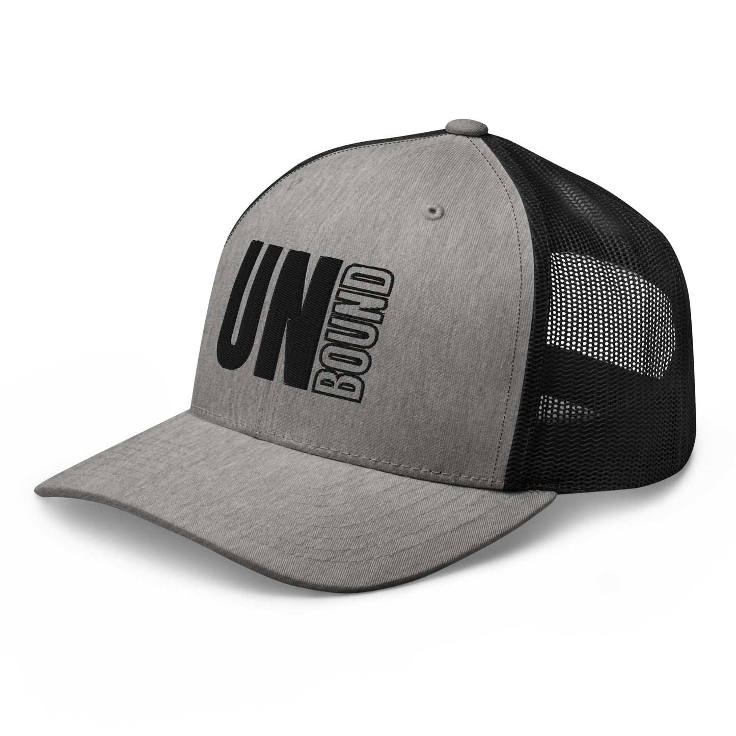 UNB TRUCKER BLK LOGO - 3D PUFF