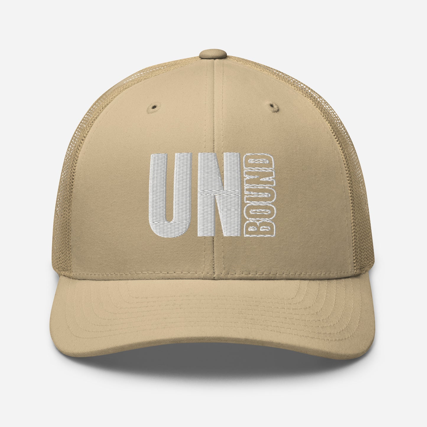 UNB TRUCKER - 3D PUFF (WHT)