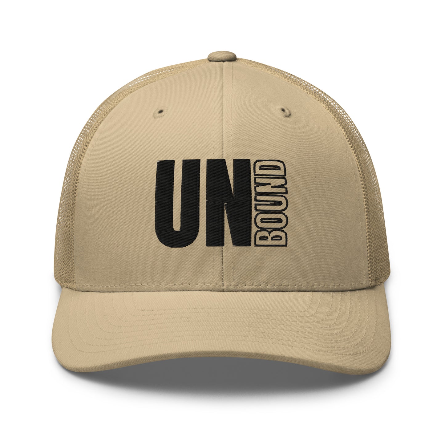 UNB TRUCKER BLK LOGO - 3D PUFF