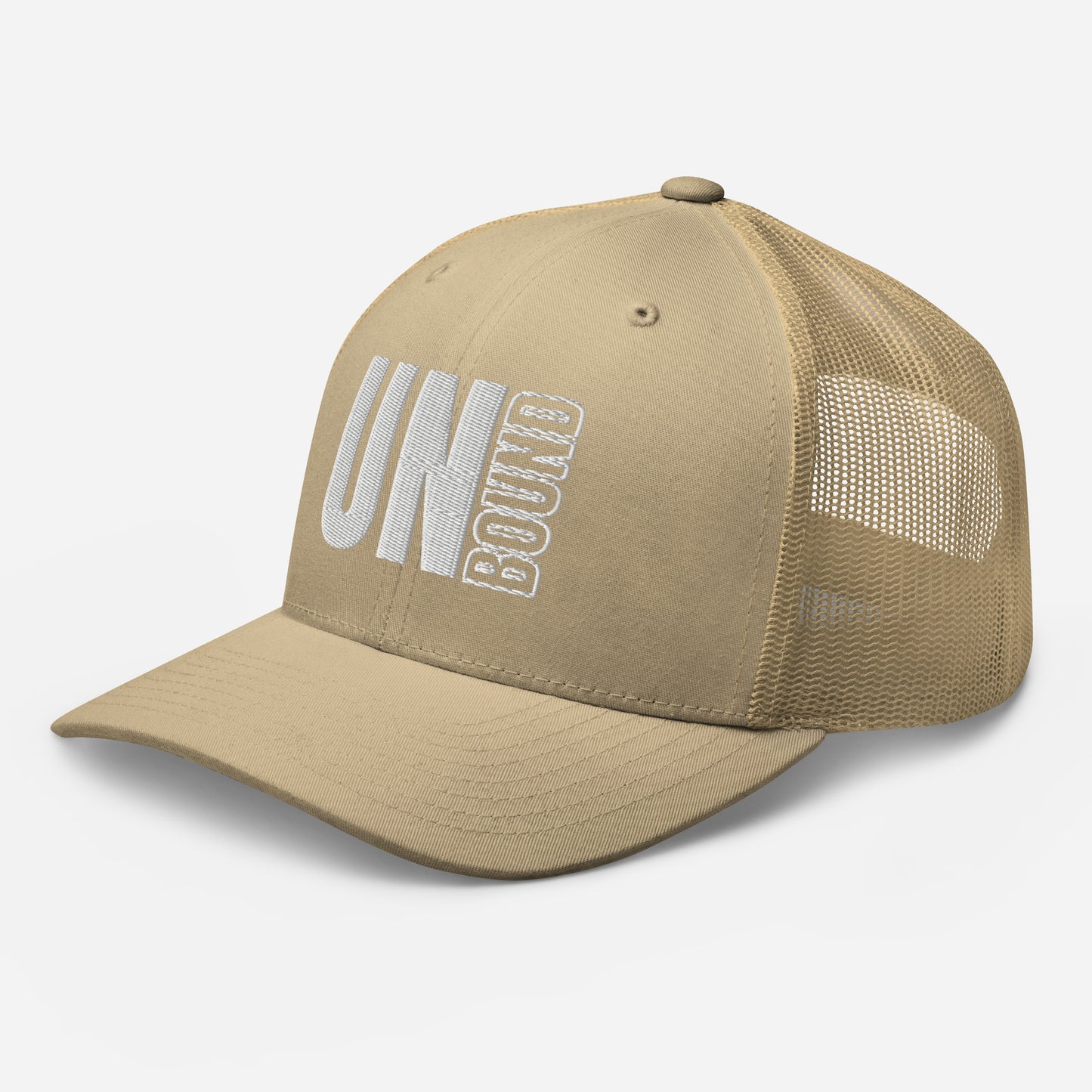 UNB TRUCKER - 3D PUFF (WHT)