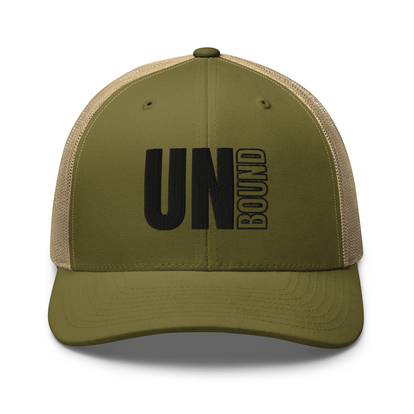 UNB TRUCKER BLK LOGO - 3D PUFF