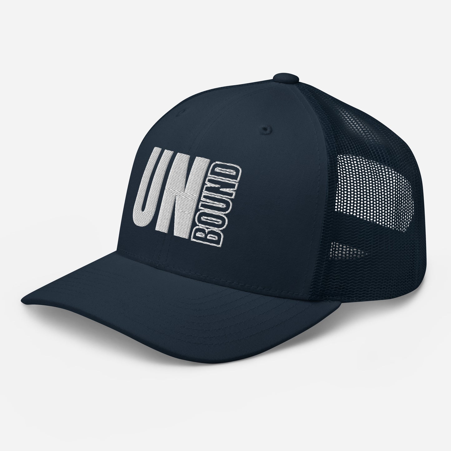 UNB TRUCKER - 3D PUFF (WHT)