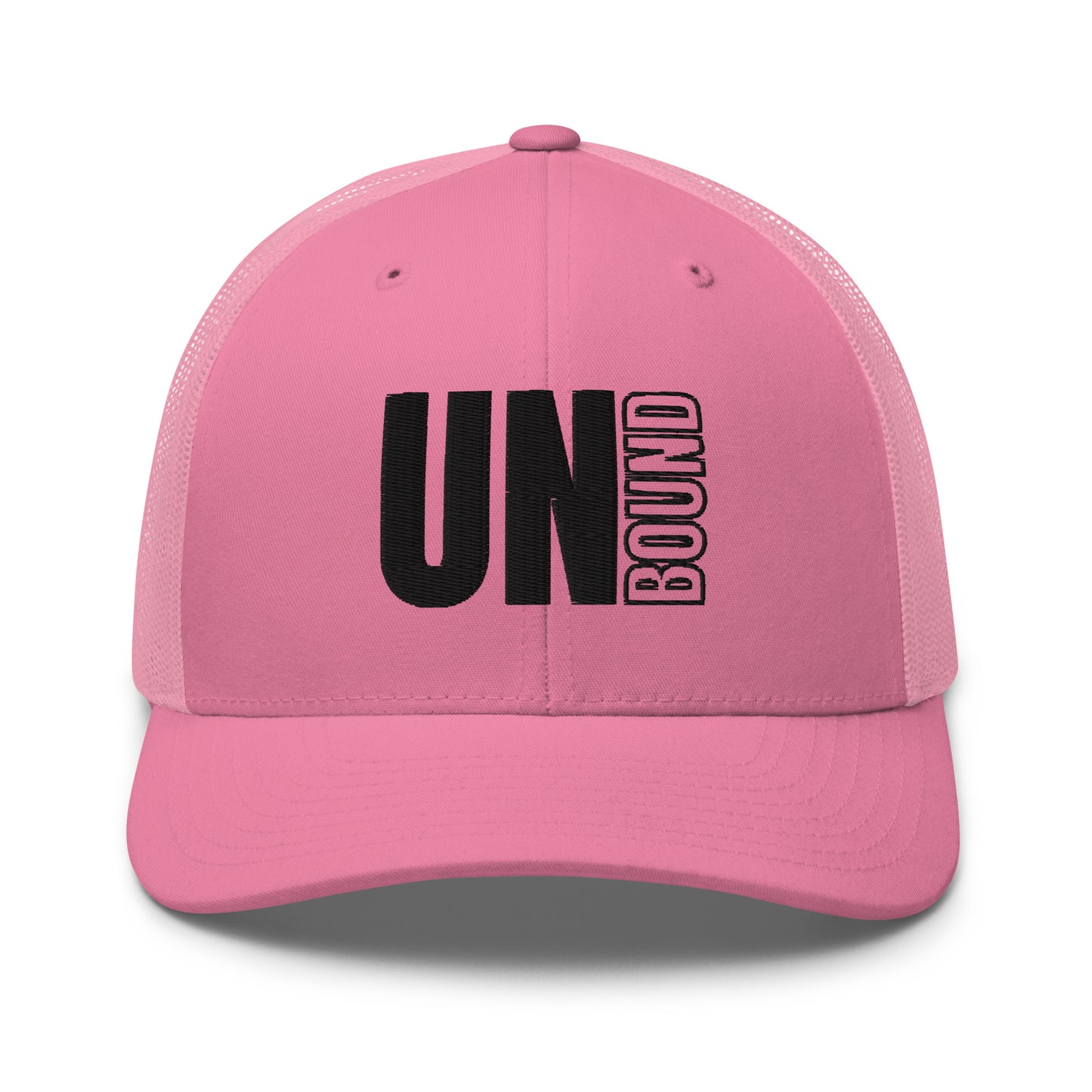 UNB TRUCKER BLK LOGO - 3D PUFF