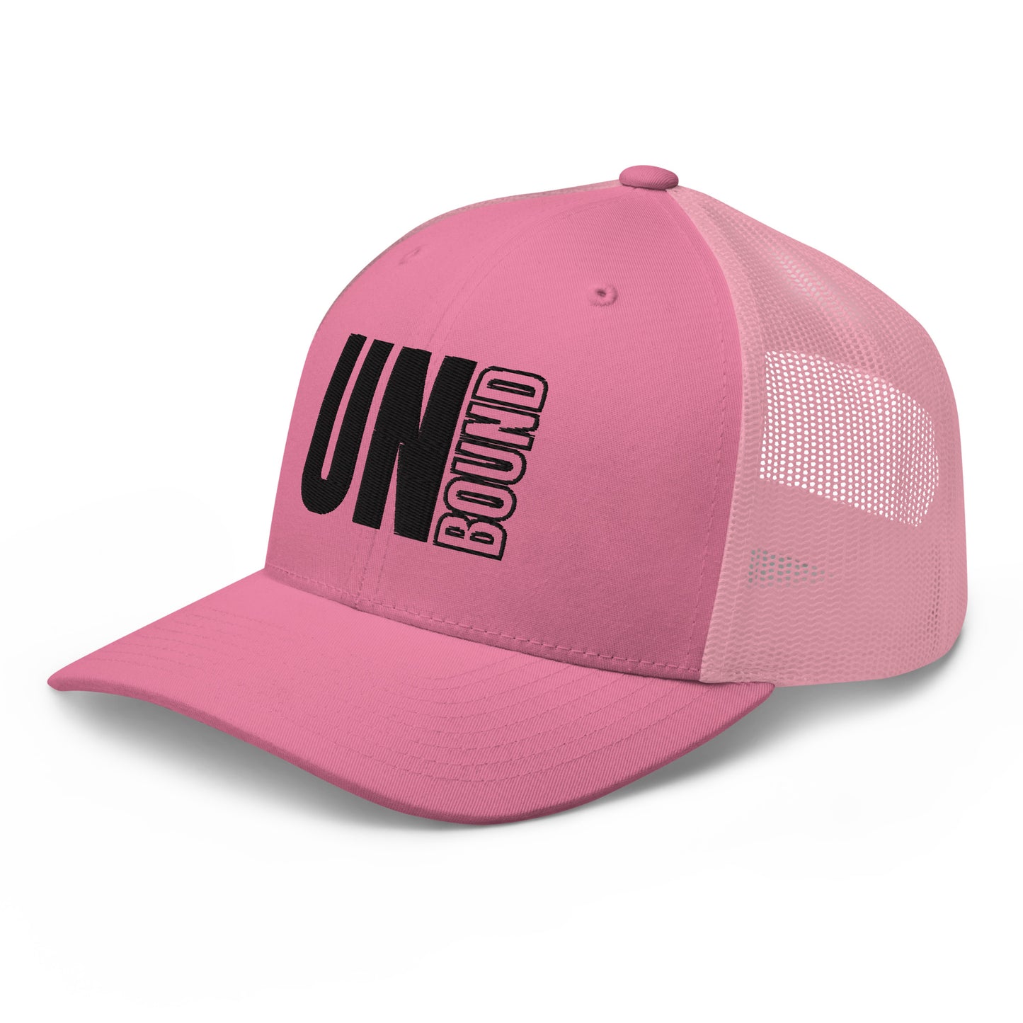 UNB TRUCKER BLK LOGO - 3D PUFF