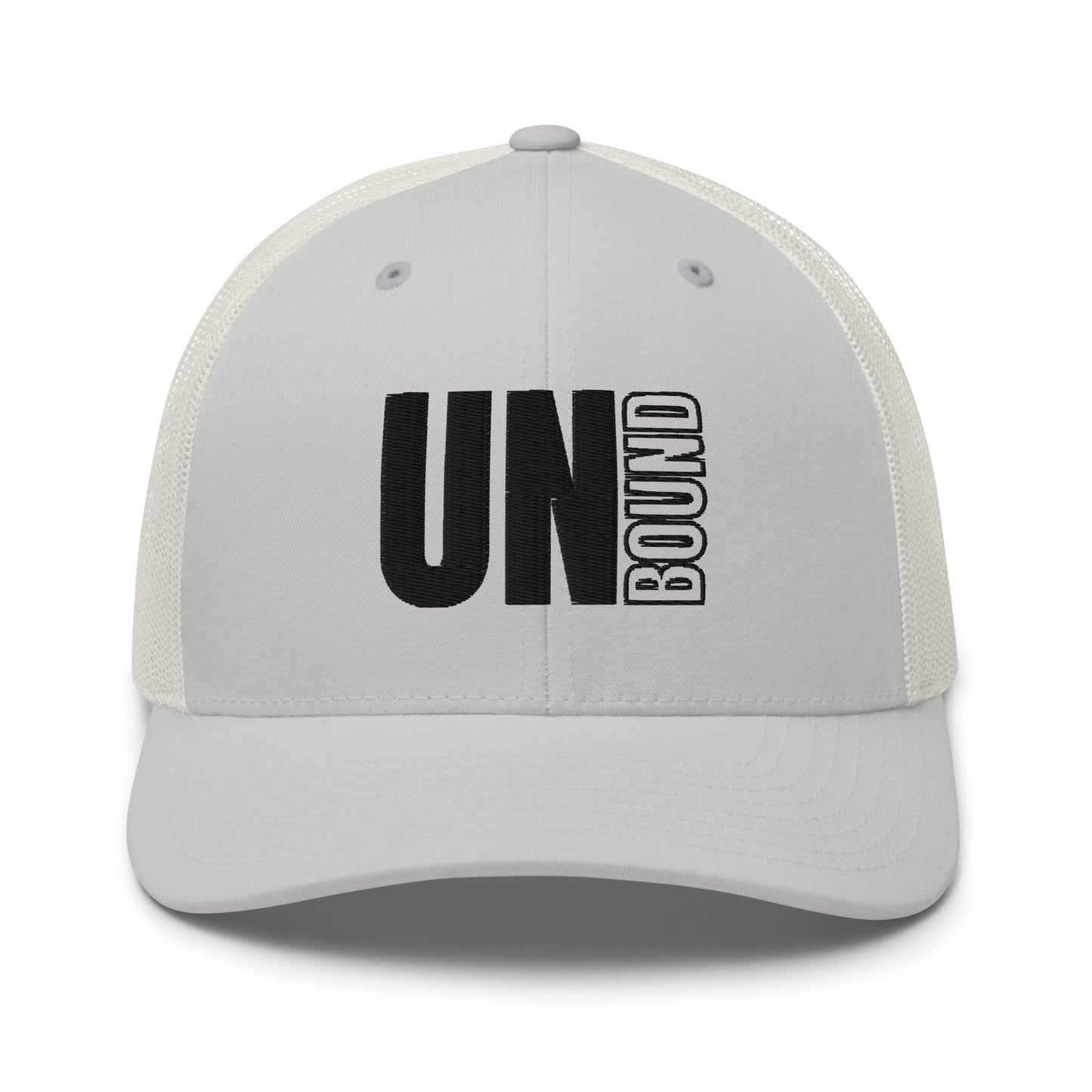 UNB TRUCKER BLK LOGO - 3D PUFF