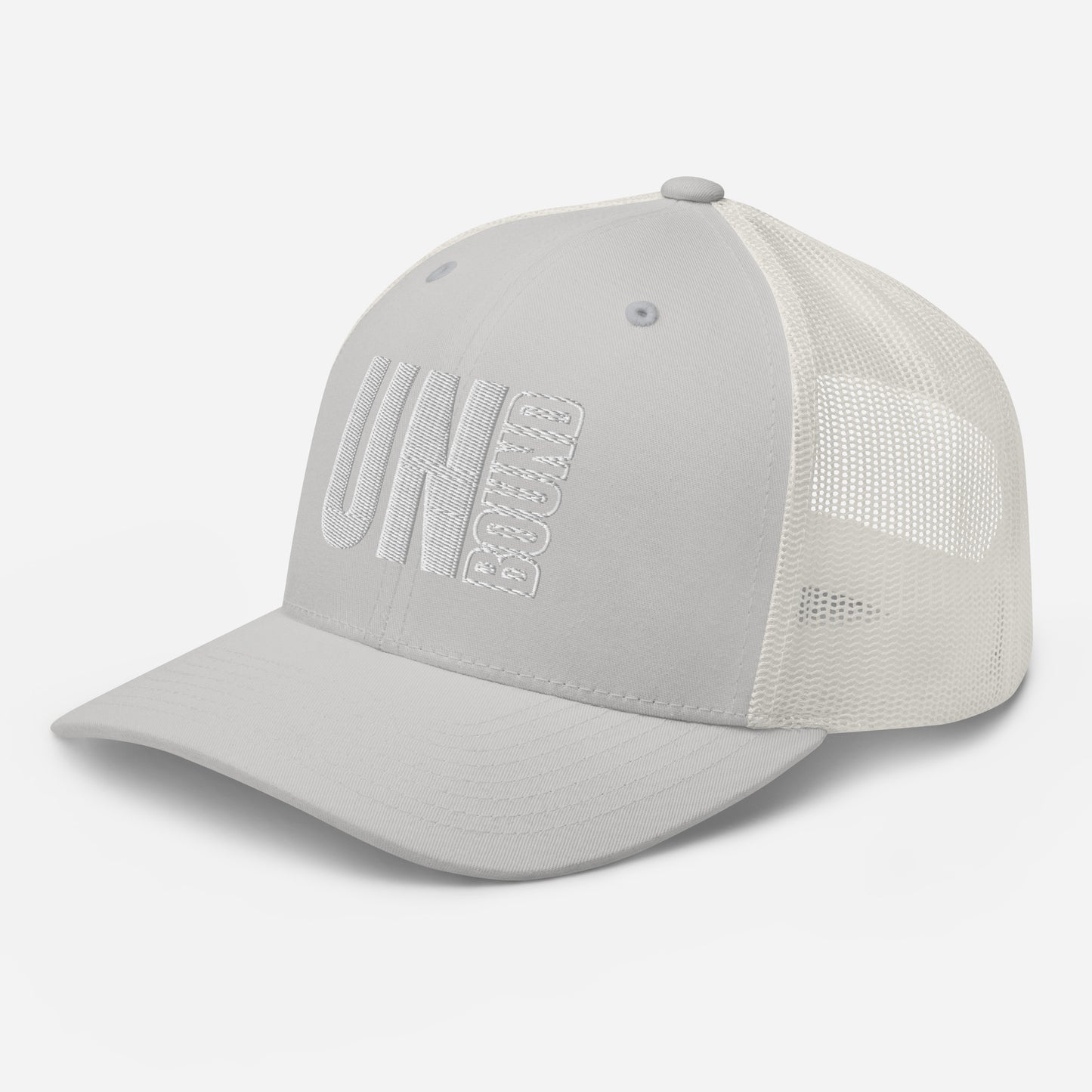 UNB TRUCKER - 3D PUFF (WHT)