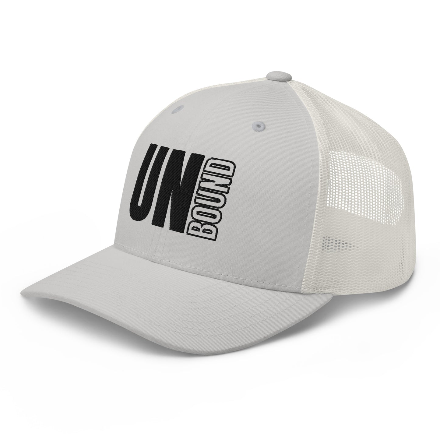 UNB TRUCKER BLK LOGO - 3D PUFF