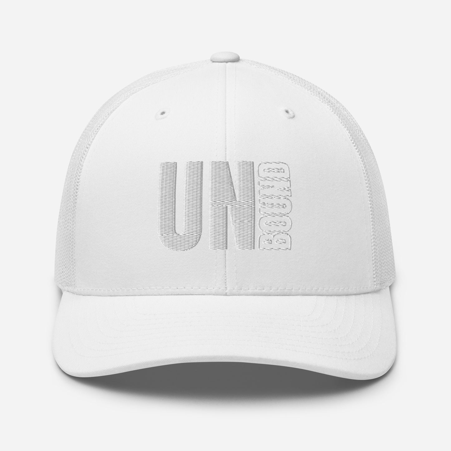 UNB TRUCKER - 3D PUFF (WHT)