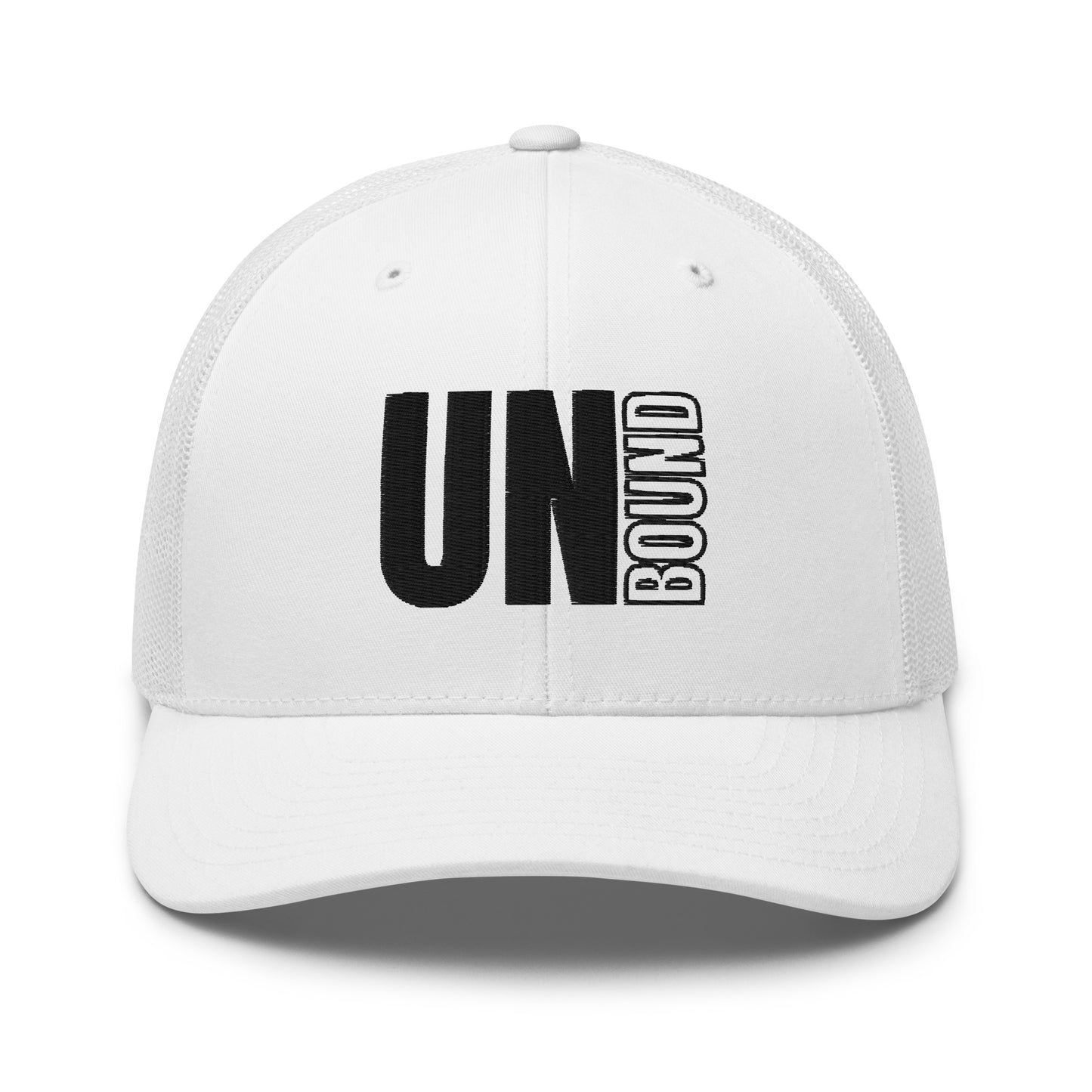 UNB TRUCKER BLK LOGO - 3D PUFF