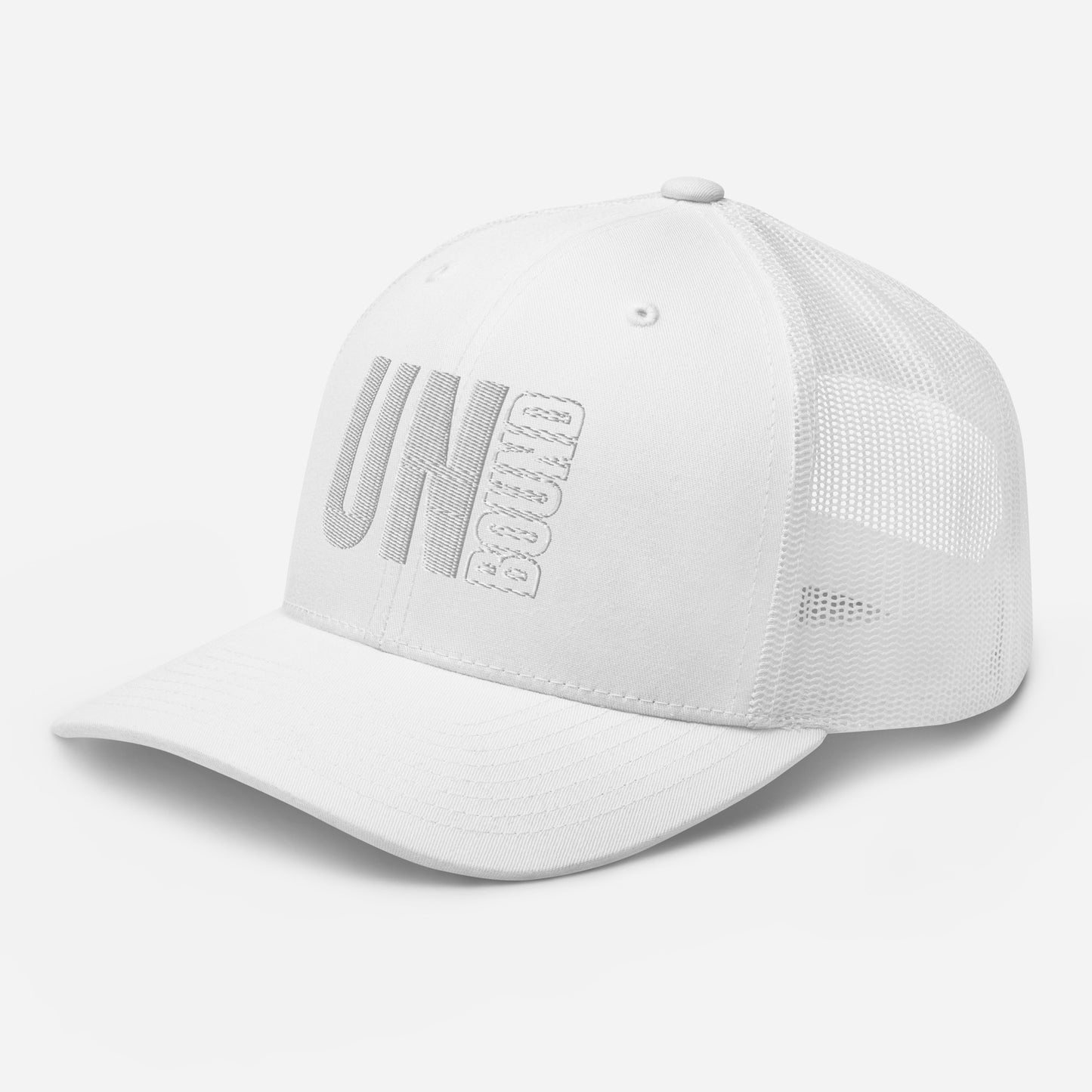 UNB TRUCKER - 3D PUFF (WHT)