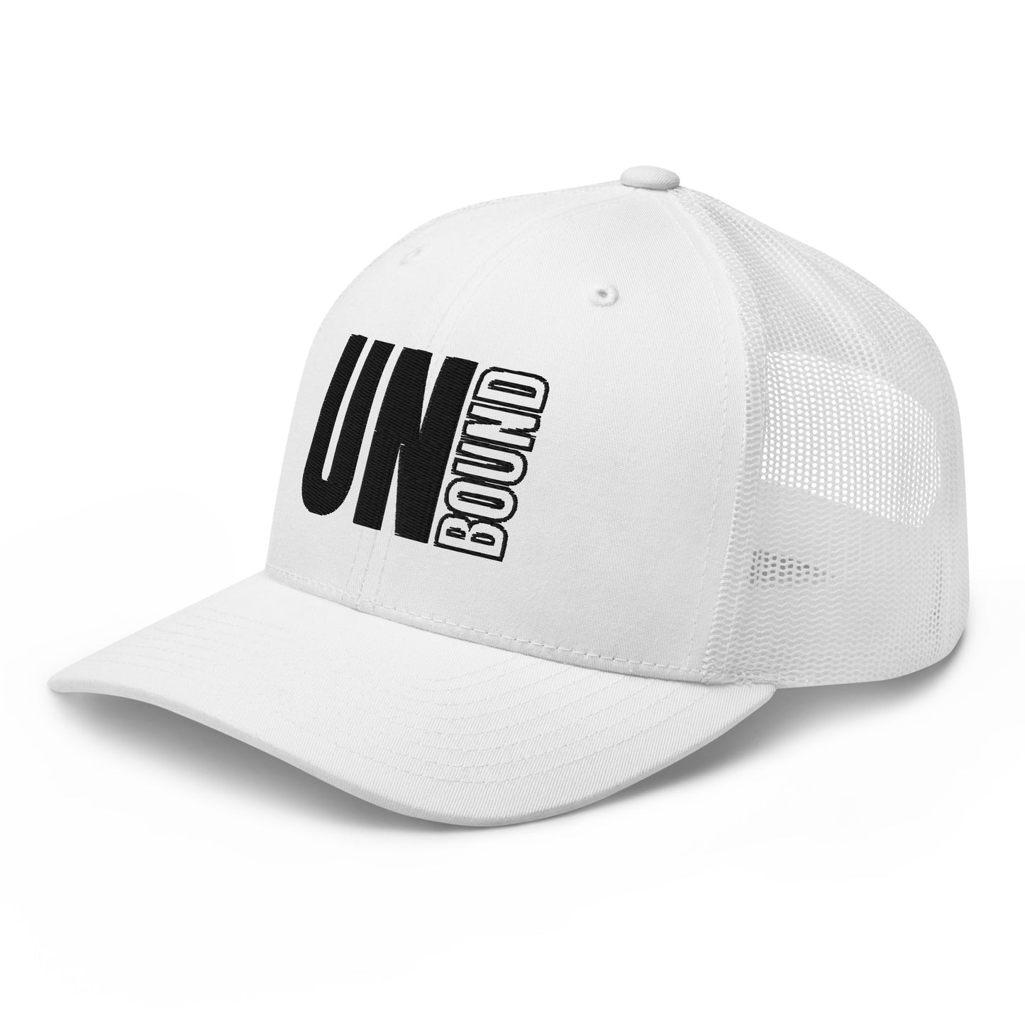 UNB TRUCKER BLK LOGO - 3D PUFF