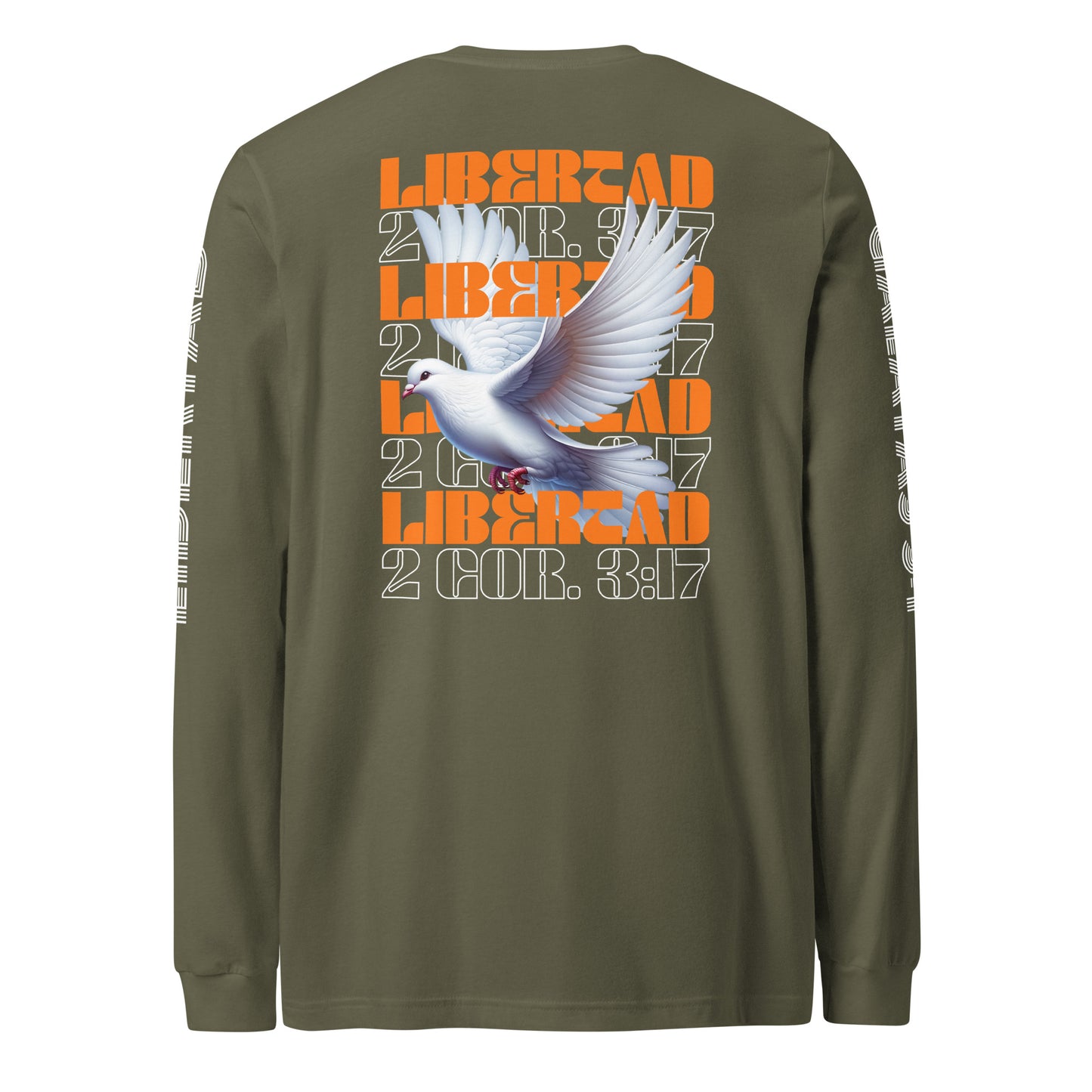 FREEDOM DOVE (SPAN) - Long Sleeve