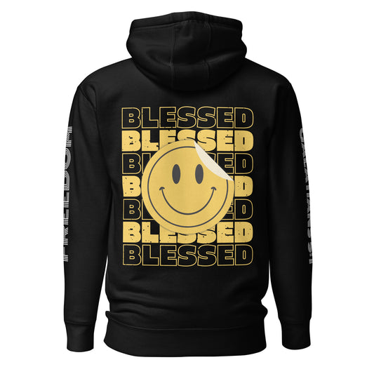 BLESSED SMILEY - Hoodie