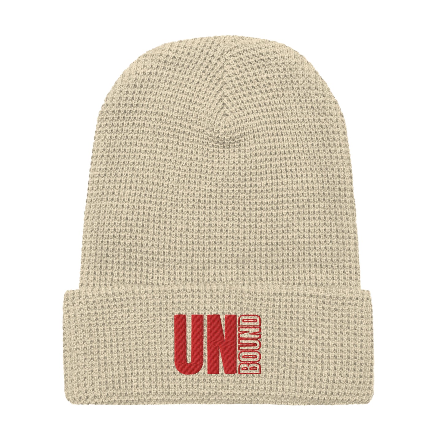 WAFFLE BEANIE - UNB (RED)