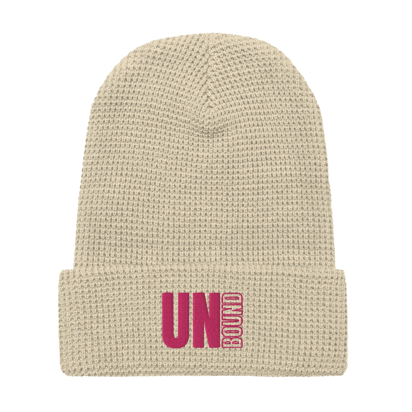 WAFFLE BEANIE - UNB (PNK)