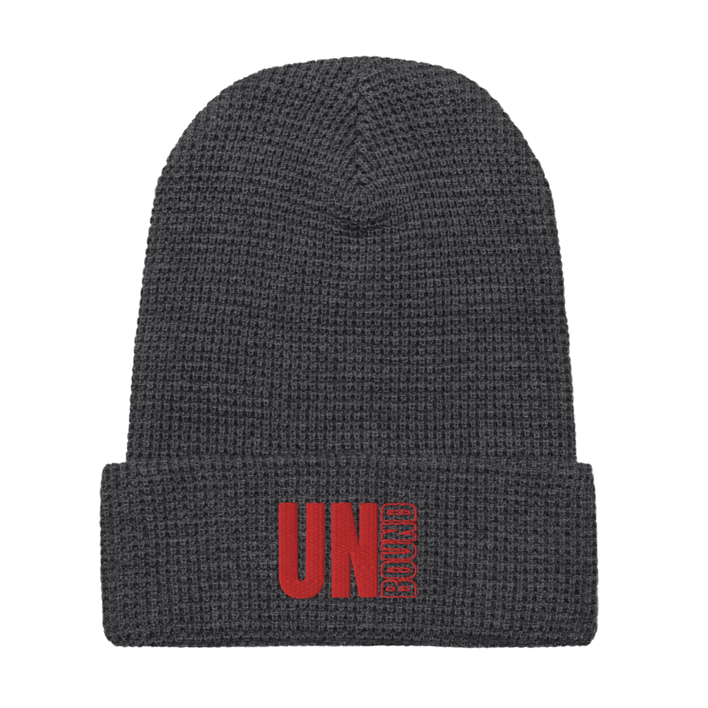 WAFFLE BEANIE - UNB (RED)