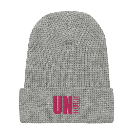 WAFFLE BEANIE - UNB (PNK)